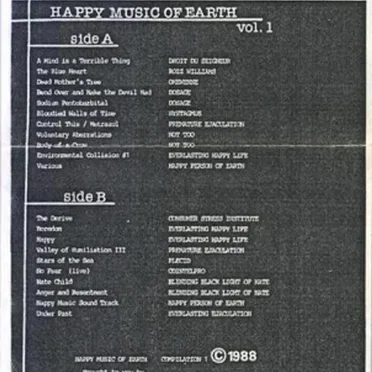 Happy Music Of Earth Vol. 1 by Various Artists - album cover