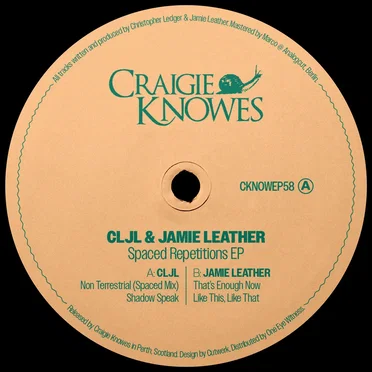 Spaced Repetitions EP by CLJL - album cover