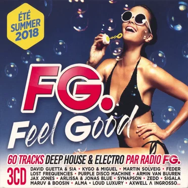 FG. Feel Good Été/Summer 2018 by Various Artists - album cover