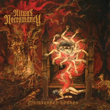 Disinterred Horror by Ritual Necromancy - album cover
