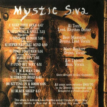 Under the Influence by Mystic Siva - album cover