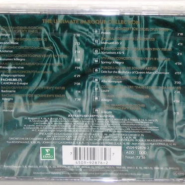 The Ultimate Baroque Collection by Various Artists - album cover