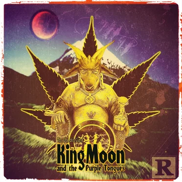 The Golden Giant by King Moon and the Purple Tongues - album cover