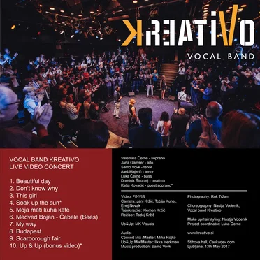Live Video Concert by Kreativo - album cover