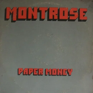 Paper Money by Montrose - album cover