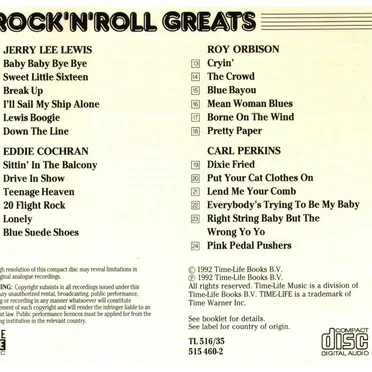 The Rock ‘n’ Roll Era: Rock ‘n’ Roll Greats by Various Artists - album cover