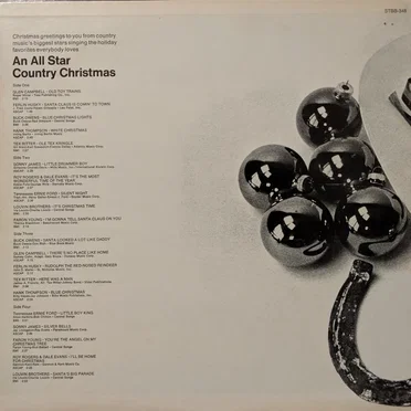 An All-Star Country Christmas by Various Artists - album cover