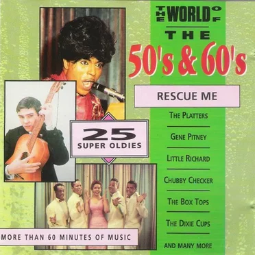 The World Of The 50s & 60s (Rescue Me) by Various Artists - album cover