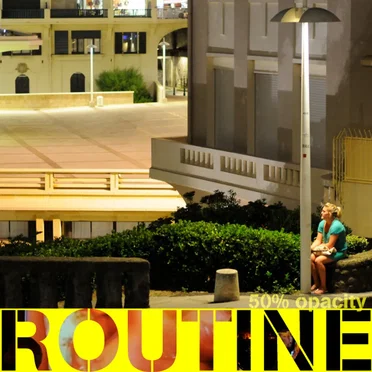 50% opacity by Routine - album cover
