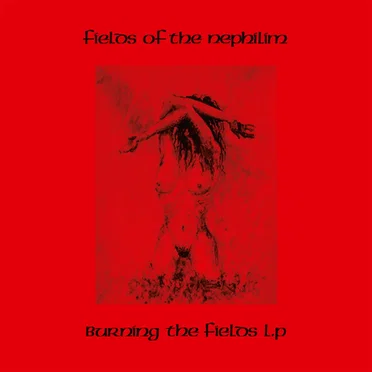 Burning the Fields LP by Fields of the Nephilim - album cover