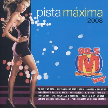 Pista Máxima 2008 by Various Artists - album cover