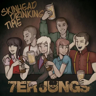 Skinhead Drinking Time by 7er Jungs - album cover