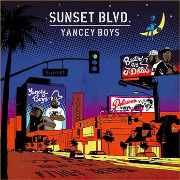 Sunset Blvd. by Yancey Boys - album cover