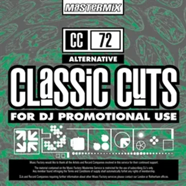 Mastermix Classic Cuts 72: Alternative by Various Artists - album cover