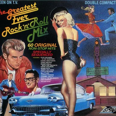 The Greatest Ever Rock and Roll Mix by Various Artists - album cover