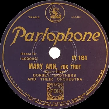 Mary Ann / My Melancholy Baby