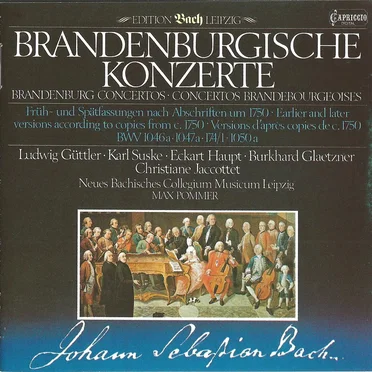 Brandenburgische Konzerte: Früh- und Spätfassungen