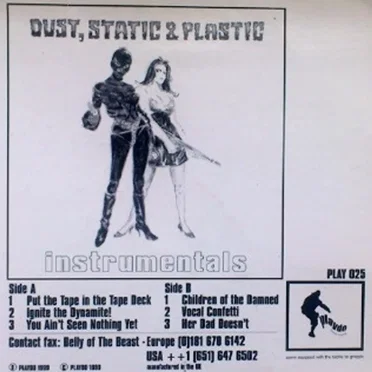 Dust, Static & Plastic: Instrumentals by Hidden Rhythm - album cover