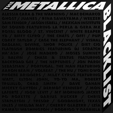 The Metallica Blacklist by Various Artists - album cover