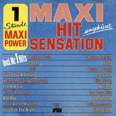 Maxi Hit Sensation by Various Artists - album cover