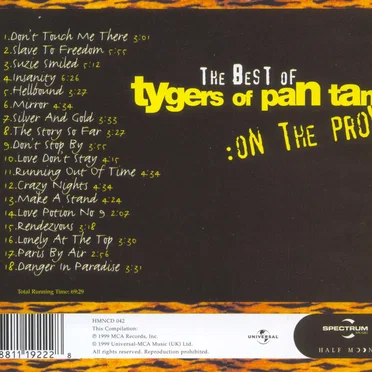 Best of Tygers of Pan Tang: On the Prowl