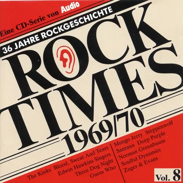 Rock Times, Volume 8: 1969–1970 by Various Artists - album cover