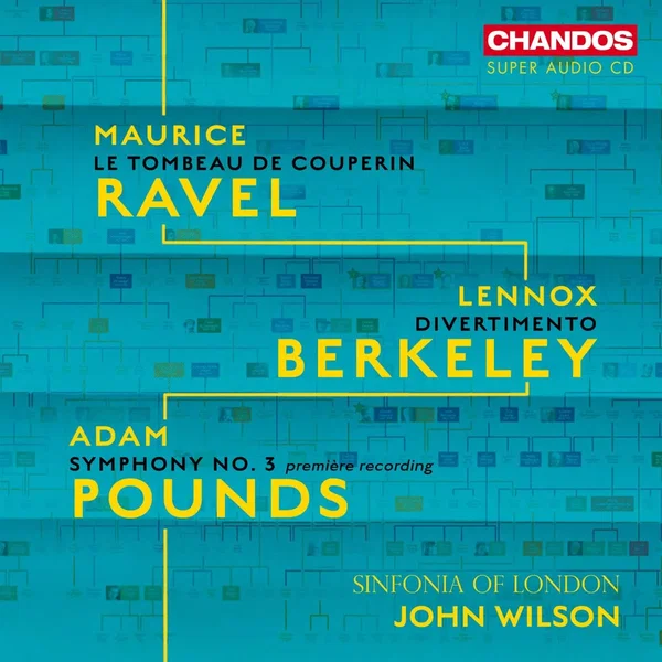 Ravel: Le Tombeau de Couperin / Berkeley: Divertimento / Pounds: Symphony No.3