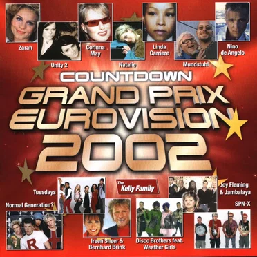 Countdown Grand Prix Eurovision 2002 by Various Artists - album cover