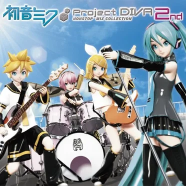 初音ミク -Project DIVA- 2nd NONSTOP MIX COLLECTION by Various Artists - album cover
