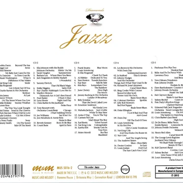 Diamonds: Jazz by Various Artists - album cover