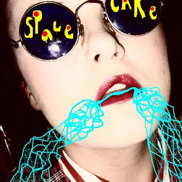 Space Cake Man Eating Space Cake.