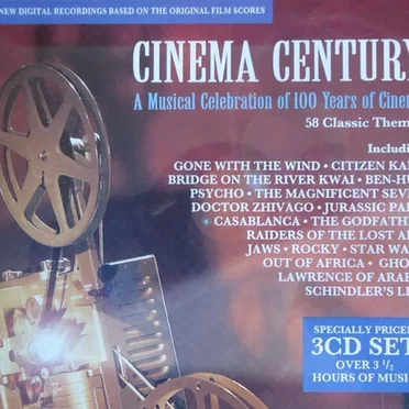 Cinema Century: A Musical Celebration of 100 Years of Cinema by Various Artists - album cover