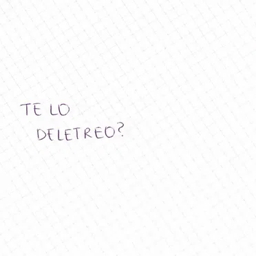 te lo deletreo?