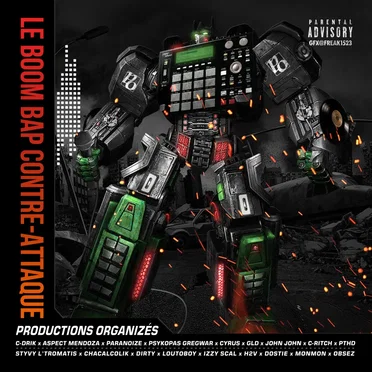 Le boom bap contre‐attaque by Various Artists - album cover
