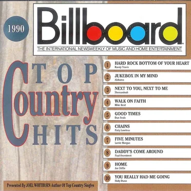 Billboard Top Country Hits: 1990 by Various Artists - album cover