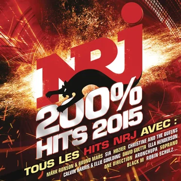 NRJ 200% Hits 2015 by Various Artists - album cover