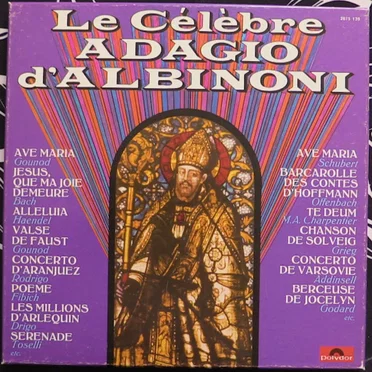 Le Célèbre Adagio d'Albinoni by Various Artists - album cover