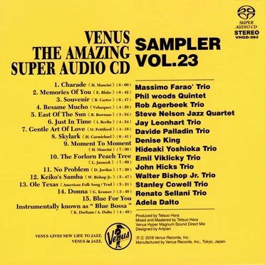 Venus The Amazing Super Audio CD Sampler Vol.23 by Various Artists - album cover