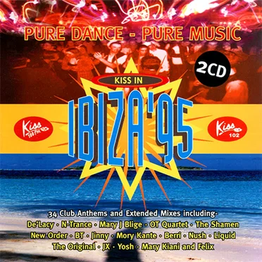 Kiss in Ibiza ’95 by Various Artists - album cover