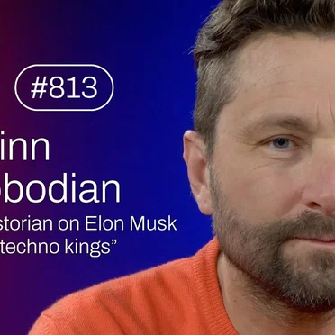 Jung & Naiv #813, „Historiker Quinn Slobodian über Elon Musk & "Technokings"“ by Tilo Jung - album cover