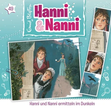 Hanni und Nanni 49: ... ermitteln im Dunkeln by Enid Blyton - album cover