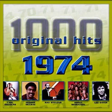 1000 Original Hits: 1974 by Various Artists - album cover