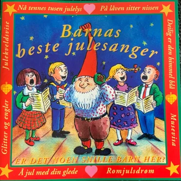 Barnas beste julesanger by Various Artists - album cover