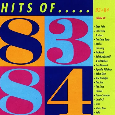Hits of... 83+84, Volume 10 by Various Artists - album cover