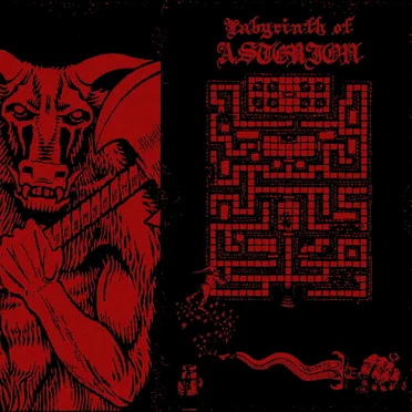 Labyrinth of Asterion by Blödskog - album cover