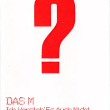 Ich versteh' es auch nicht