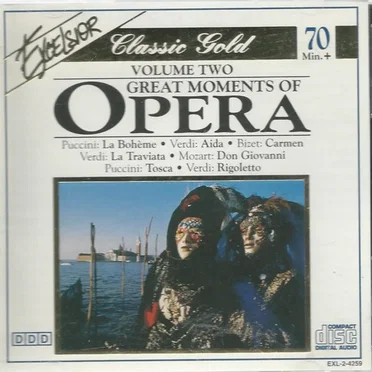 Classic Gold: Great Moments of Opera, Volume Two by Various Artists - album cover