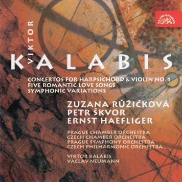 Concertos for Harpsichord & Violin no. 1 / Five Romantic Love Songs / Symphonic Variations