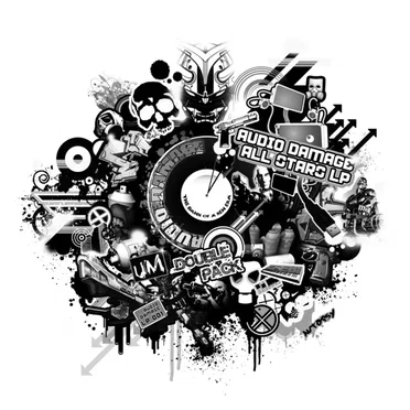 Audio Damage All Stars LP by Various Artists - album cover