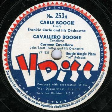 Carle Boogie / Cavallero Boogie / What’s the Use of Getting Sober? / Moonglow by Various Artists - album cover